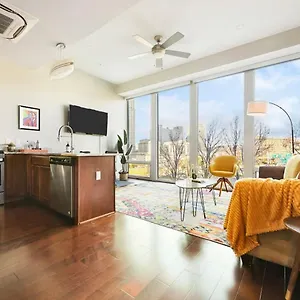  Apartment Hostwise - The Washington At Chatham - Free Parking, Private Gym, Skyline Views!